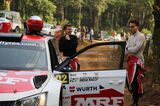 IR17 OC Veiby and Stig Skjarmoen wait for stage start APSM kopi